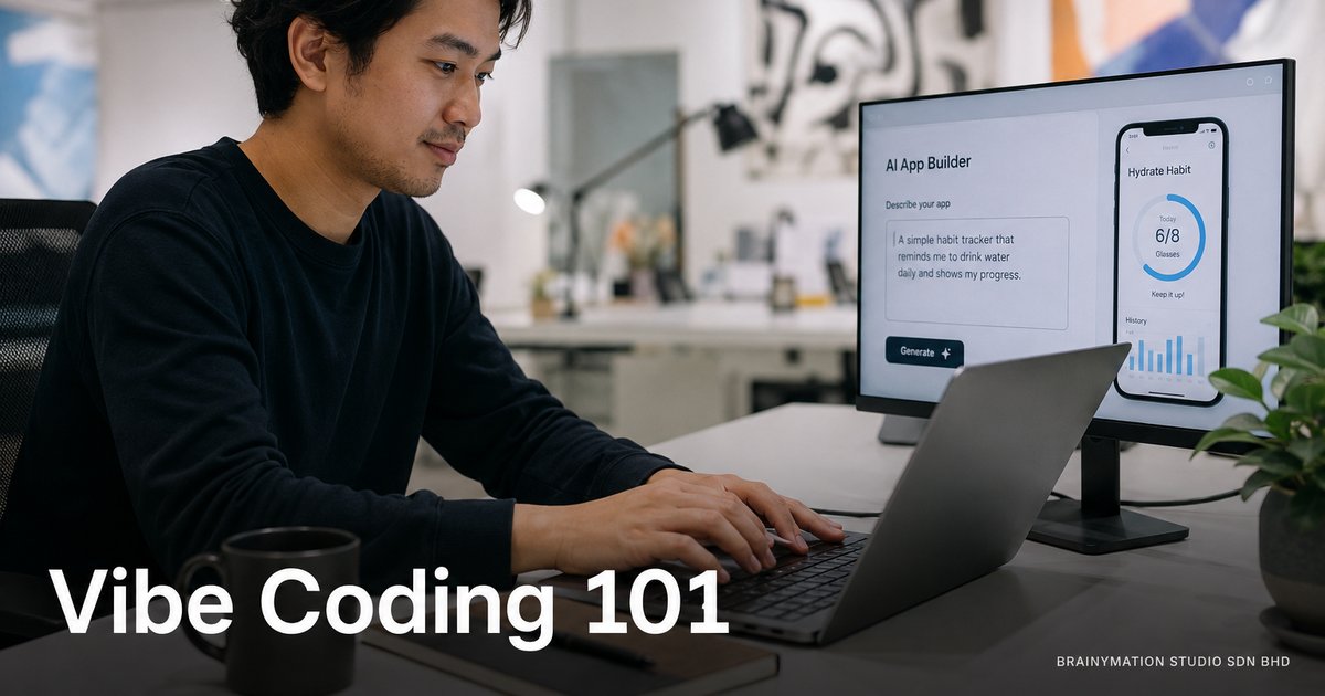 Learn to Build Apps Without Coding | Vibe Coding Course Malaysia | HRD Corp