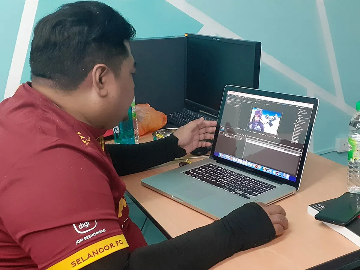 3D animation training at Brainymation Studio Malaysia