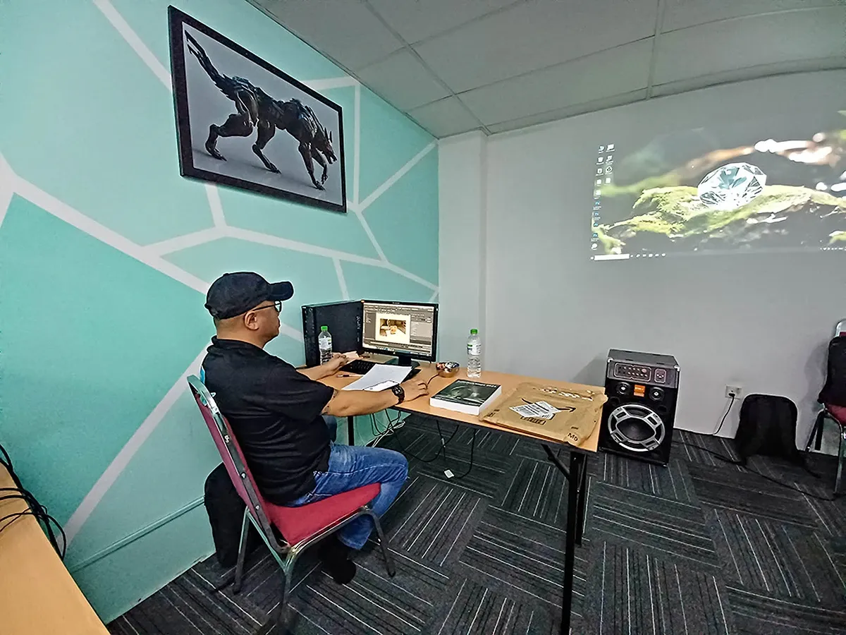Professional creative software workstations at Brainymation Studio