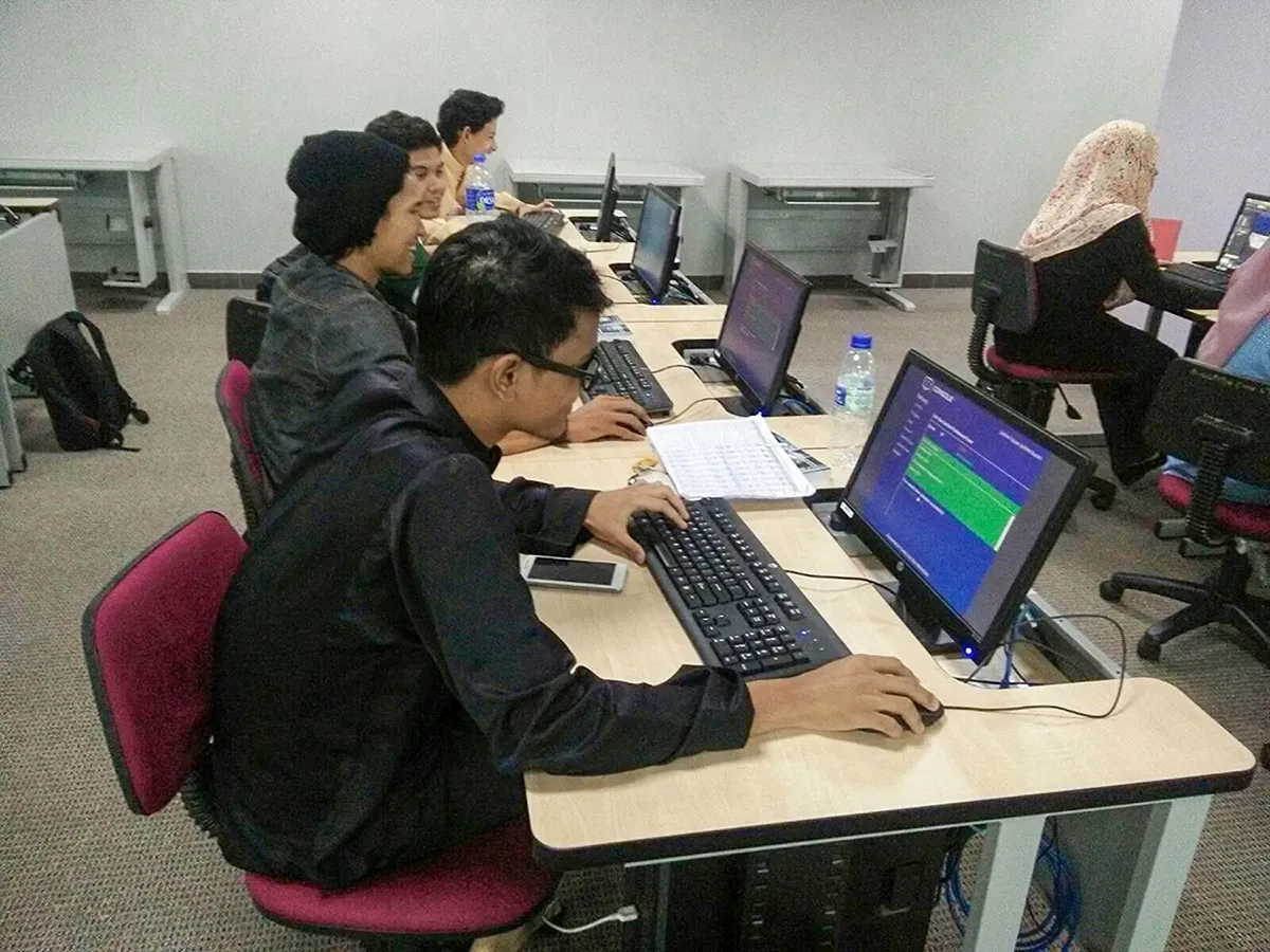 Dedicated creative workshop space at Brainymation Studio Petaling Jaya